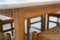Mesa y sillas de Hank Lowenstein, años 70. Juego de 7, Imagen 9