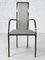 Chairs in Varnished Metal and Fabric from Belgo Chrom, 1980s, Set of 6 8