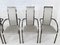 Chairs in Varnished Metal and Fabric from Belgo Chrom, 1980s, Set of 6, Image 7