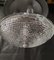 Lámpara de techo de cristal de Murano atribuida a Doria Leuchten, años 80, Imagen 5