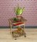 Vintage Side Table with Magazine Shelf in Chrome, 1970s 8