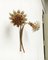 Mid-Century Italian Metal Sunflower Wall Lamp, 1960s, Image 16