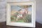 Neil Miners, Landscape Scene with Cottage, Oil on Board, 1950s, Framed 10