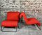 Red Chairs by Urbino & Lomazzi for Driade, 1969, Set of 2 4