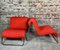 Rote Stühle von Urbino & Lomazzi für Driade, 1969, 2er Set 4
