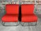 Red Chairs by Urbino & Lomazzi for Driade, 1969, Set of 2 1