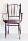 Vintage Painted Oak Armchair 3