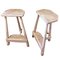 Vintage French Stools, Set of 2 1