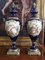 Vases en Porcelaine Bleu Cobalt avec Peinture et Bronzes, Set de 2 1