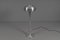Space Age Donut Floor Lamp in Brushed Aluminum, 1970s, Image 1