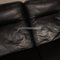 Leather Three-Seater Black Sofa from Laauser, Image 4