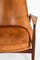 Easy Chairs in Teak and Leather attributed to Ib Kofod-Larsen, 1950s, Set of 2 7