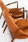 Easy Chairs in Teak and Leather attributed to Ib Kofod-Larsen, 1950s, Set of 2, Image 12