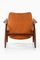 Easy Chairs in Teak and Leather by Ib Kofod-Larsen for OPE, 1950s, Set of 2, Image 6
