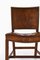 Dining Chairs in Mahogany and Leather attributed to Kaare Klint, 1930s, Set of 4 4