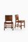 Dining Chairs in Mahogany and Leather attributed to Kaare Klint, 1930s, Set of 4 2