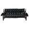 Sofa in Jacaranda and Leather attributed to Sergio Rodrigues, 1957 1