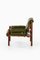 Easy Chair in Beech and Leather attributed to Arne Norell, 1960s, Image 2