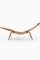 Lounge Chair in Oak and Sheepskin attributed to Hans Wegner, 1960s, Image 4