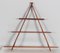 Triangular Wall Unit in Teak attributed Peder Moos, 1950s 6