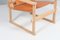 Safari Chair in Beech and Saddle Leather by Kai Winding, 1960s, Image 4