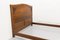 Mid-Century French Oak Bed, 1960s 4