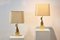 Art Sculpture Table Lamps in Brass by Philippe-Jean, 1970s, Set of 2, Image 7