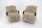 H 269 Armchairs in Sheepskin from Hala, 1940s, Set of 2, Image 10