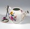 Rococo Meissen Tea Pot with Flower Decoration, 1950s 4