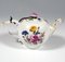 Rococo Meissen Tea Pot with Flower Decoration, 1950s 2