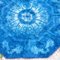 Vintage Octagonal Blue Wool Rug from Louis De Poortere, 1970s 8