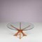 T118 Coffee Table by Illum Wikkelso for Niels Eilersen, Denmark, 1960s, Image 6