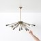 Mid-Century Modern Sputnik Chandelier, 1950s 2