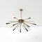 Mid-Century Modern Sputnik Chandelier, 1950s, Image 5