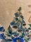 Urne Fleurie, Peinture sur Velours, 19ème Siècle, Encadrée 8