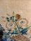 Urna llena de flores, pintura sobre terciopelo, siglo XIX, enmarcado, Imagen 4