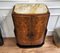 Italian Art Deco Burl Wood and Marble Top Cabinet, 1950s 8