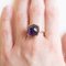 Vintage 14k Yellow Gold and Cabochon Cut Amethyst Ring, 1960s, Image 11