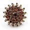 Vintage 10k Yellow Gold and Garnet Ring, 1970s 1