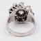 Vintage 18k Gold & Platinum Diamond Ring, 1960s, Image 5