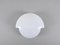 Italian White Opaline Glass Sconce by Zonca, 1960s, Image 5