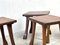 Brutalist Bar Stools, 1970s, Set of 4 7