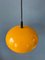 Space Age Yellow Pendant Lamp, 1970s 9