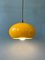 Space Age Yellow Pendant Lamp, 1970s 5