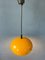 Space Age Yellow Pendant Lamp, 1970s, Image 2