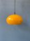 Space Age Yellow Pendant Lamp, 1970s, Image 10