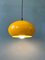 Space Age Yellow Pendant Lamp, 1970s, Image 7