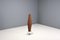 Lampada da terra tripode in vimini intrecciata di Franco Albini, Francia, anni '50, Immagine 4