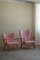 Mid-Century Modern Danish Lounge Chairs in Oakin the Style of Viggo Boesen, 1960s, Set of 2 11