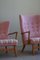 Mid-Century Modern Danish Lounge Chairs in Oakin the Style of Viggo Boesen, 1960s, Set of 2 10
